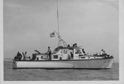 U.S. Army boat "Water Queen," 1950