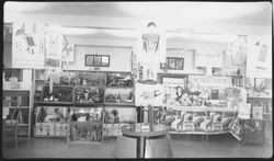 Dioramas on display in the Children's Room of the Santa Rosa Library