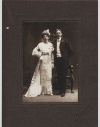 Portrait of Sarah Chester Barnes and Frederick Walford