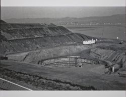 Atomic reactor pit at Bodega Head, California, 1964