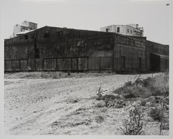 View of the George P. McNear Feed Company warehouse