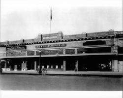 Telephone building at 129 Kentucky Street, Petaluma, California, about 1923