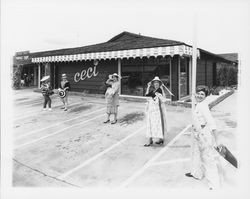 Exterior view of Ceci's Montgomery Village store, Santa Rosa, California, 1960