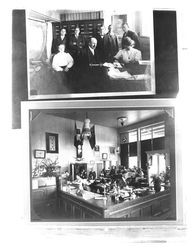 George P. McNear and office staff, Petaluma, California, 1910