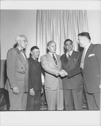 B'nai B'rith hosts open house, Petaluma, California, 1954