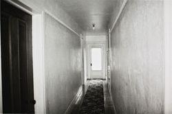 Hallway of the Sweet House at 607 Cherry Street, Santa Rosa, California