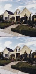 Exterior view of Au Relais Restaurant, Sonoma, California, 1981