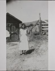 Mary Camotta at Dei ranch, Bodega, California