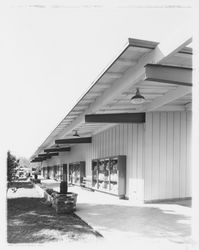 Arts and Crafts building at the Fairgrounds, Santa Rosa, California, 1960