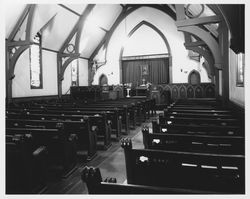 Interior of the Baptist Church