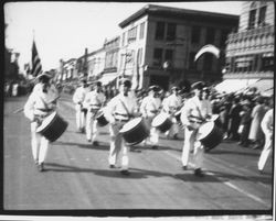 Marching bands in the Rose Parade