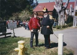 Bob Mannion at the Olema Lime Kilns, Olema, California, June 1988