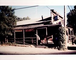 Jack London's facsmile saloon, the Rustic Inn