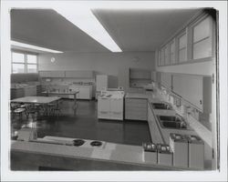 Home economics classroom at Montgomery High, Santa Rosa, California, 1959