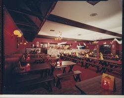 Interior of Straw Hat Pizza