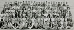 Petaluma Junior High School seventh grade class portrait, Petaluma, California, 1936