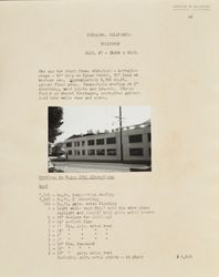 Petaluma Cooperative Creamery Building #7-Grade A building, located at the corner of Western Avenue and Upham Street, Petaluma, California, December 1965