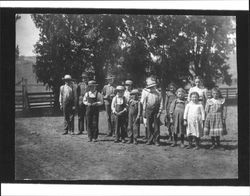 Group of school children, Petaluma, California, 1894