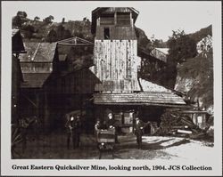 Great Eastern Quicksilver Mine, Sweetwater Springs Road, Guerneville, California, 1904