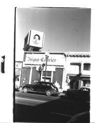 Argus Courier Office on Main Street, Petaluma, California, 1949