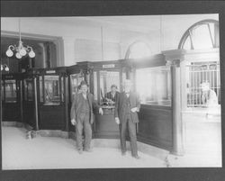 Interior of Santa Rosa Bank