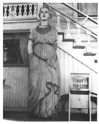 Ship figurehead, Eureka, California, about 1935