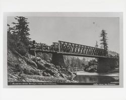 Railroad bridge crossing near Hacienda, outside Guerneville