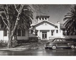 Old McKinley School building, Petaluma, California, about 1954