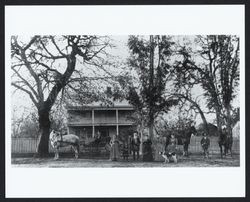 Miller house and family