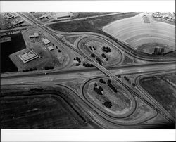 Aerial view of Denman Flat area of Petaluma