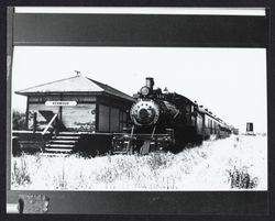 Engine 112 at Kenwood freight depot