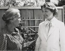 Helen Rudee and Joan Perry Ryan at the Sonoma County Fair, Santa Rosa, California