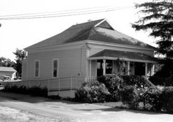 Methodist Church parsonage, Windsor, California, about 1989