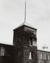 Sunset Line and Twine Company building and tower, Petaluma, 1940s