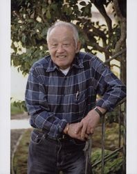 Portrait of Jitsuo "Ed" Kawaoka, Petaluma, California, 2008