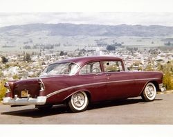 Lenny Mane's 1956 Chevrolet in Petaluma, California,1950s