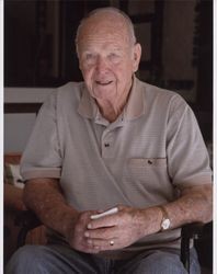 Portrait of Arnold "Duke" Iversen, Petaluma, California, 2010