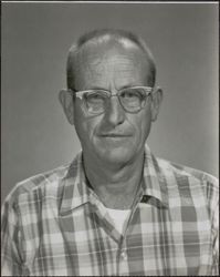 Portrait of Harold Johansen, Petaluma, California during the 1980s