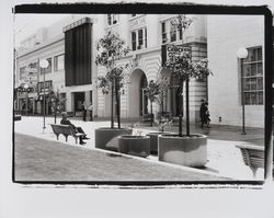 West side of Courthouse Square, Santa Rosa , California, 1968