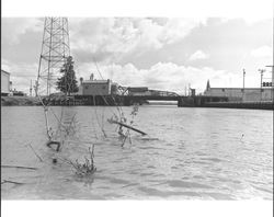 D Street Bridge over the Petaluma River, Petaluma, California, from the south, about 1972