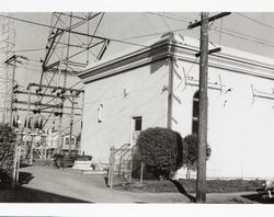 Pacific Gas and Electric Company substation, Petaluma, California, about 1954