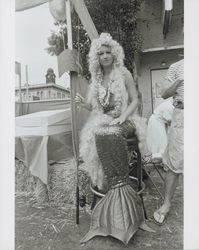 Mermaid at the Old Adobe and Petaluma River Festival of 1986