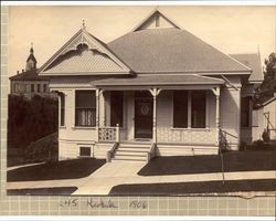 Raymond Home at 245 Keokuk Street, Petaluma, 1906