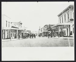 Looking south from Washington Street down Main Street, Petaluma