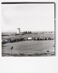 Ground breaking ceremonies at Airport Industrial Park for National Controls plant facility, Santa Rosa, California, 1976