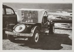 P.G. & E. go home, Bodega Bay, California, 1963