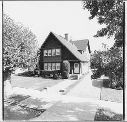 Two views of the residence at 617 C Street