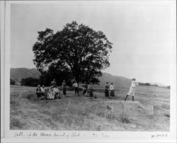 Valley of the Moon Country Club, 1st tee, Sonoma, California, 1928