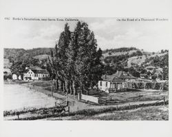 Burke's Sanatorium near Santa Rosa, California, on the road of a thousand wonders