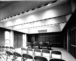 Meeting room in the Administration Building at the Junior College, Santa Rosa, California, 1964